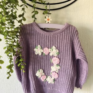 initialen letter trui